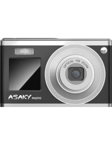 Photo Orbit X-10 Black - Dual Screen Compact Digital Camera